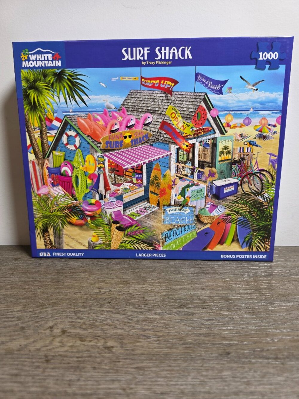 Surf Shack - 1000 Piece Jigsaw Puzzle by White Mountain 2025